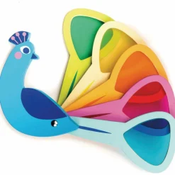 Tender Leaf Jouet éducatif Couleurs de paon