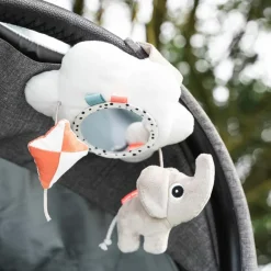 Done by Deer Jouet d'éveil à suspendre pour poussette Playground Multicolore