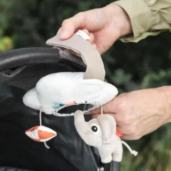 Done by Deer Jouet d'éveil à suspendre pour poussette Playground Multicolore