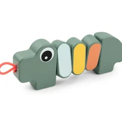 Done by Deer Jouet d'éveil bois Croco Vert