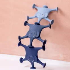 Trixie Jouets de bain à ventouse Mrs. Elephant (3 pièces)