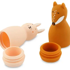 Hot Jouets de bain aspergeur Mrs. Rabbit & Mr. Fox (2 pièces) Jouet De Bain