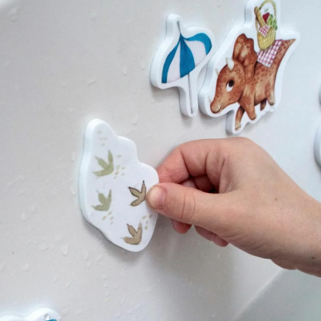 Jouets de bain en mousse Dino Beach - Reconditionné Jouet De Bain