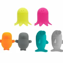 Clearance Jouets de bain en silicone Büddies (6 pièces) Jouet De Bain