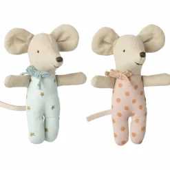 Outlet Jumeaux bébés souris dans leur boîte assortie Figurines De Jeu