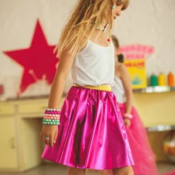 Best Jupe qui tourne Rose (4-8 ans) Enfant Déguisement Enfant