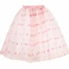 Enfant Ratatam Jupon long Cœurs paillettes Rose (4-8 ans)