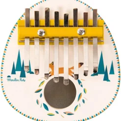 Hot Kalimba renard Chaussette Le voyage d'Olga Instrument De Musique