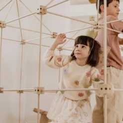 Sarbakane Kit de construction cabane d'intérieur 1001 Cabanes - Pack Grizzly 155 pièces