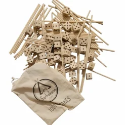 Sale Kit de construction cabane d'intérieur 1001 Cabanes - Pack Ecureuil 72 pièces Cabane Intérieur