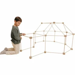 Sale Kit de construction cabane d'intérieur 1001 Cabanes - Pack Ecureuil 72 pièces Cabane Intérieur