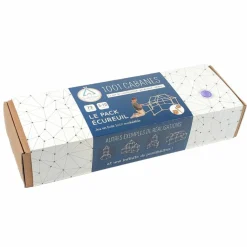Sale Kit de construction cabane d'intérieur 1001 Cabanes - Pack Ecureuil 72 pièces Cabane Intérieur
