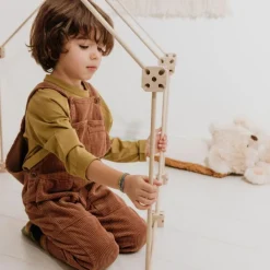 Sarbakane Kit de construction cabane d'intérieur 1001 Cabanes - Pack Libellule 43 pièces