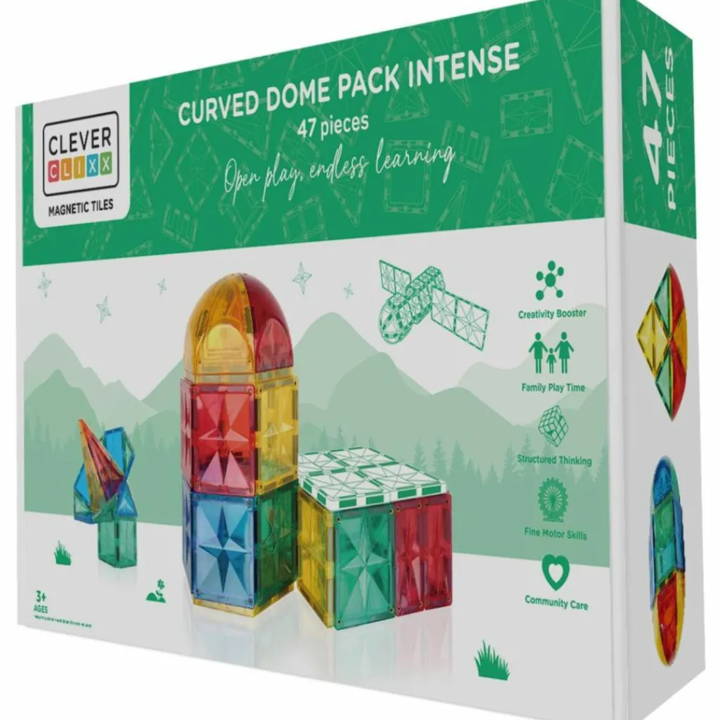 Outlet Kit de construction magnétiques dôme intense (47 pièces) Jeu De Construction