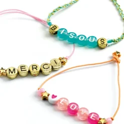 Best Kit de création de bracelets Perles alphabet Activités Manuelles