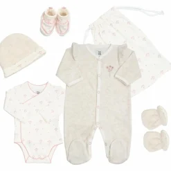 Outlet Kit de naissance Floral 6 pièces (1 mois) Layette Bébé
