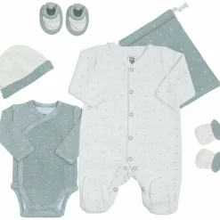 Clearance Kit de naissance Sauge 6 pièces (naissance) Layette Bébé