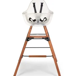 Kit de pieds longs pour chaise haute Evolu extra + repose-pieds en bois naturel noir Accessoires Chaise Haute