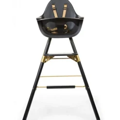 Childhome Kit de pieds longs pour chaise haute Evolu + repose-pieds en bois naturel gris