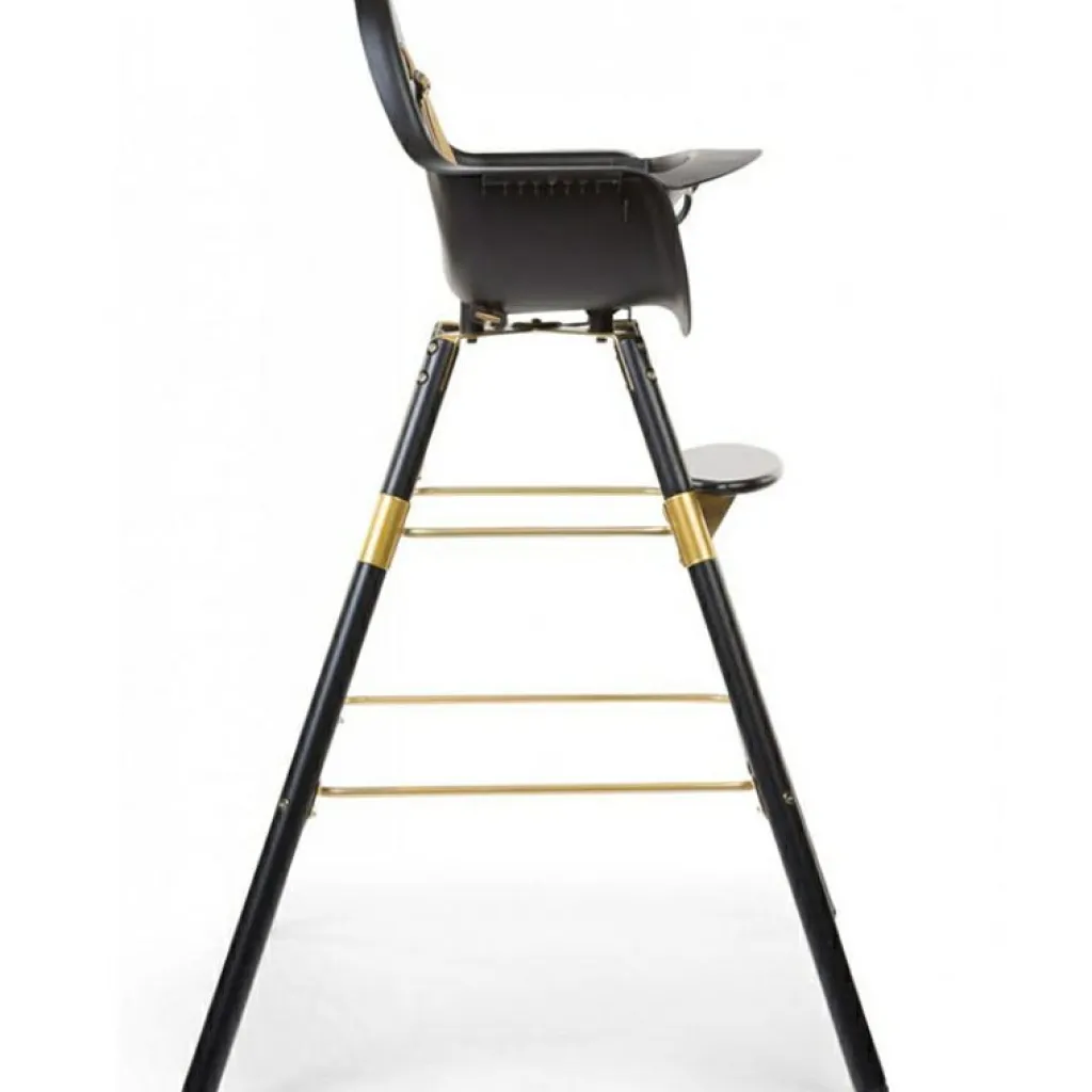 Childhome Kit de pieds longs pour chaise haute Evolu + repose-pieds en bois naturel blanc