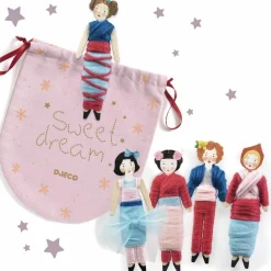 Djeco Kit DIY 5 poupées chasse-tracas à créer