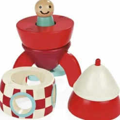 Janod Kit magnets fusée à construire