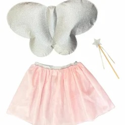 Hot Kit papillon Rose et Argent (3-8 ans) Enfant Déguisement Enfant