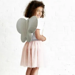 Hot Kit papillon Rose et Argent (3-8 ans) Enfant Déguisement Enfant