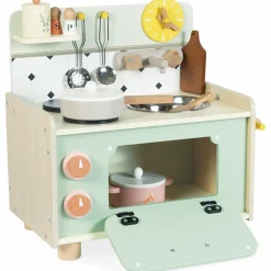 Enfant Janod Kitchenette en bois Mamie Soleil (9 pièces)