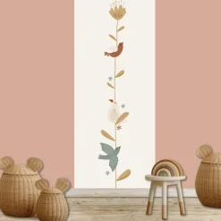 Charlie et Suzie Lé unique papier peint Motif Lili Rose