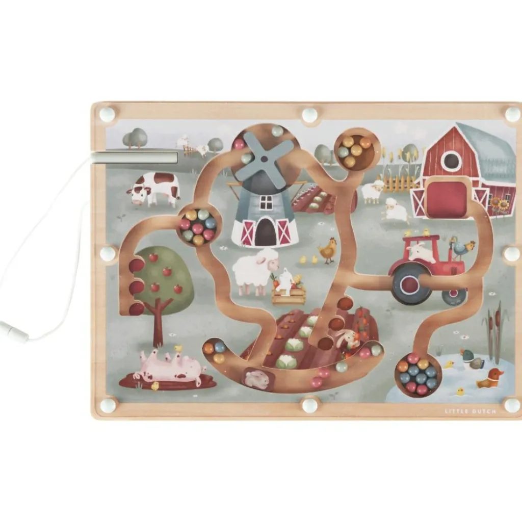 Little Dutch Labyrinthe magnétique Little Farm