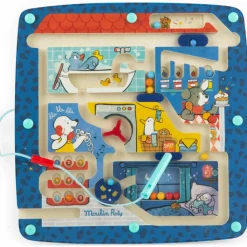 Best Labyrinthe magnétique Puce & Pilou Jeu De Motricité Fine