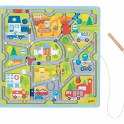 New Labyrinthe Petite Ville Jeu De Motricité Fine