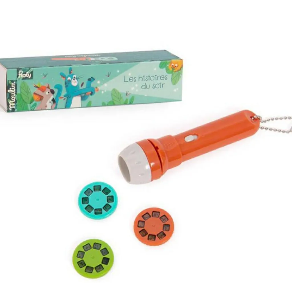 Moulin Roty Lampe à histoires Dans la Jungle