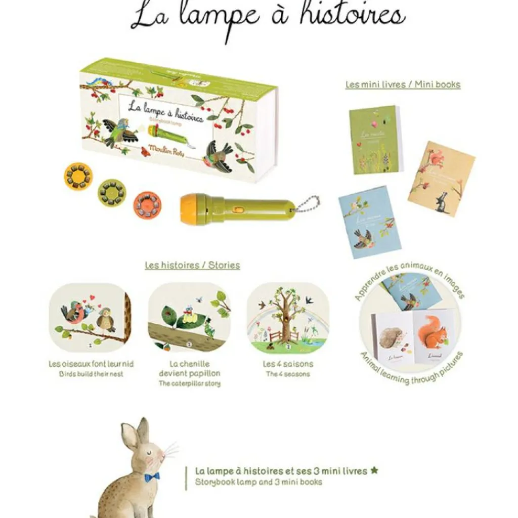 Moulin Roty Lampe à histoires Le Jardin du Moulin