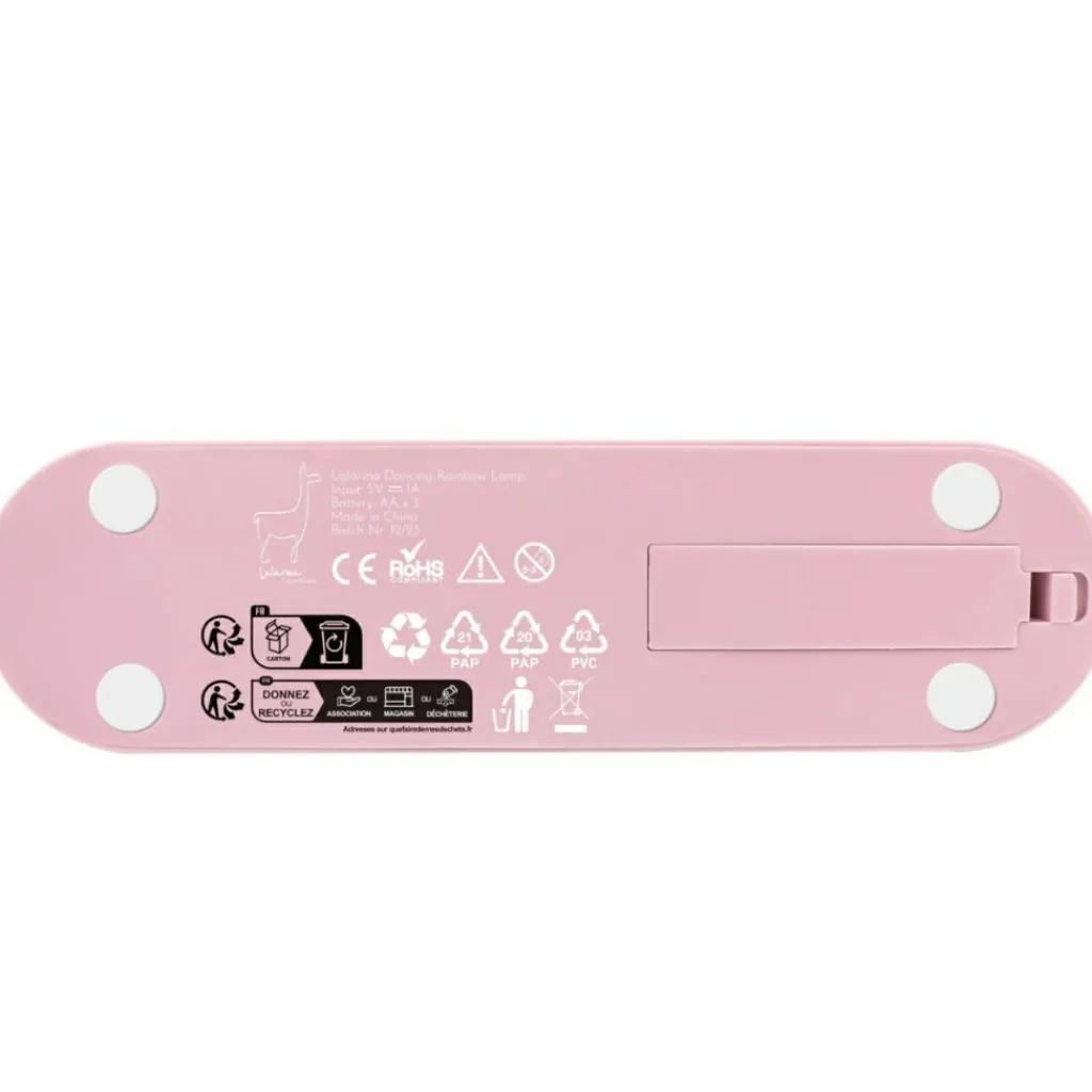 Lalarma Lampe dansante Rainbow Rose