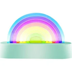 Discount Lampe dansante Rainbow Vert Veilleuse Décorative