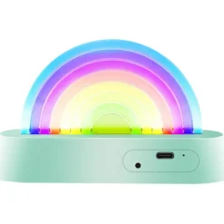 Discount Lampe dansante Rainbow Vert Veilleuse Décorative