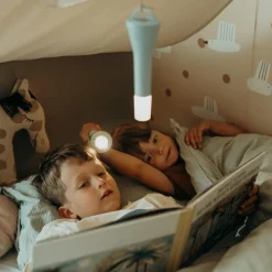 Lampe torche multifonctions FLASHLIGHT bleu Veilleuse Nomade