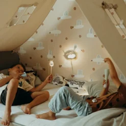 Lampe torche multifonctions FLASHLIGHT bleu Veilleuse Nomade