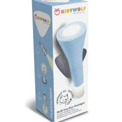 Lampe torche multifonctions FLASHLIGHT bleu Veilleuse Nomade