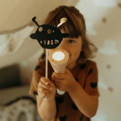 Outlet Lampe torche multifonctions FLASHLIGHT rose Veilleuse Nomade