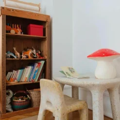 Egmont Toys Lampe veilleuse champignon Rouge