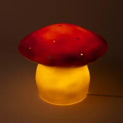 Discount Lampe veilleuse champignon Brique Rouge Veilleuse Décorative