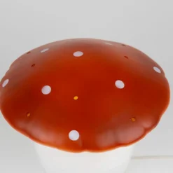 Discount Lampe veilleuse champignon Brique Rouge Veilleuse Décorative