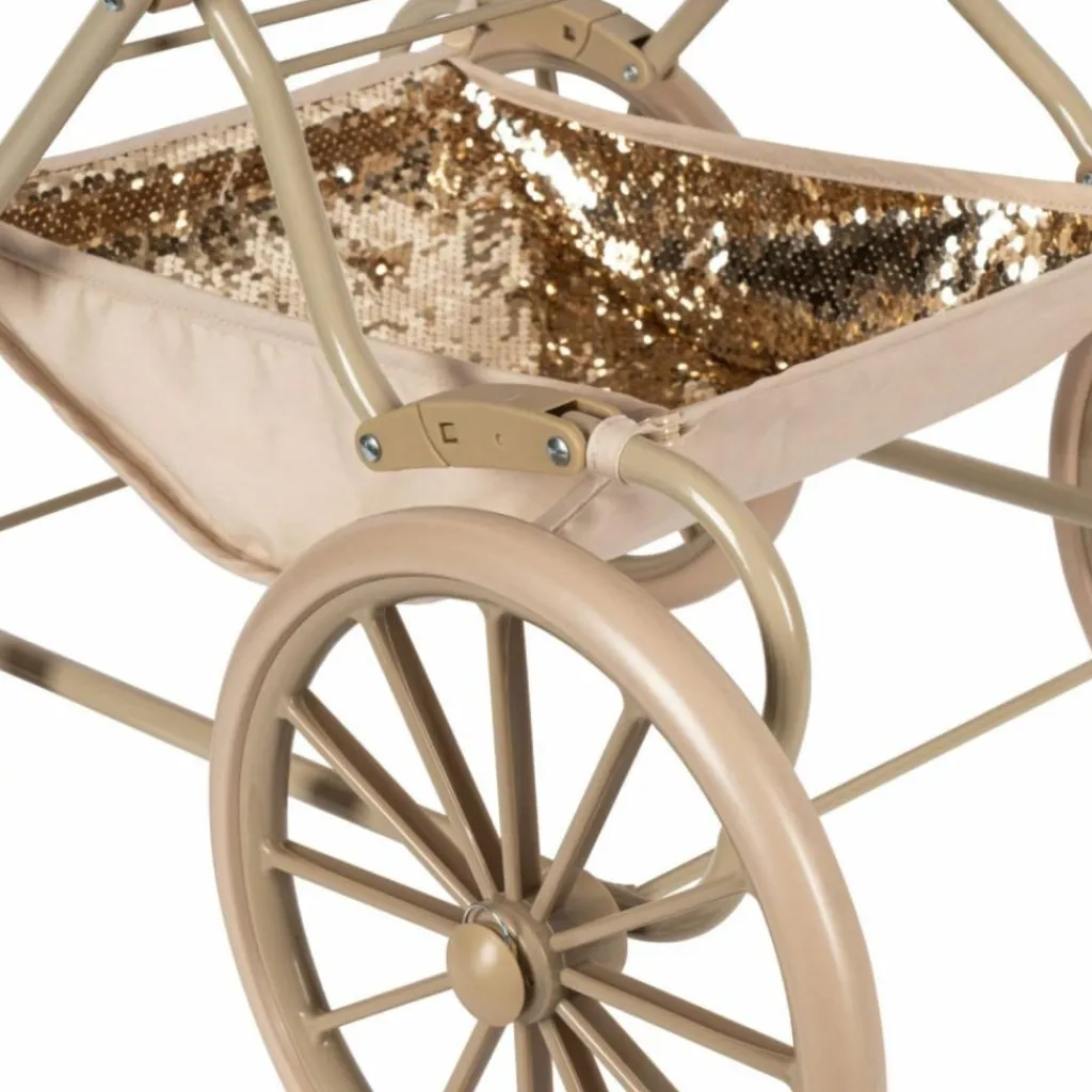 Hot Landau pour poupée doré Cherry Poussette Pour Poupée