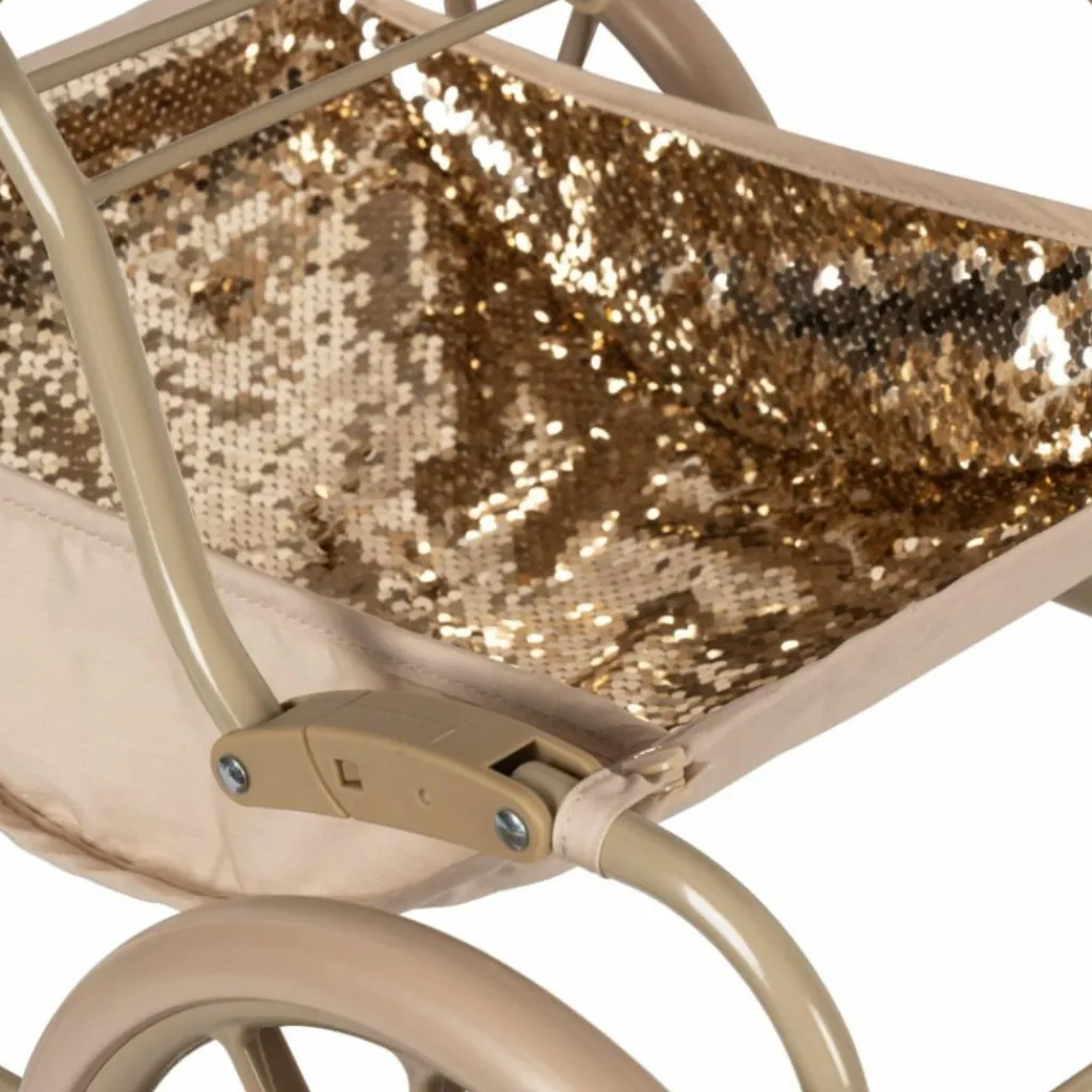 Hot Landau pour poupée doré Cherry Poussette Pour Poupée