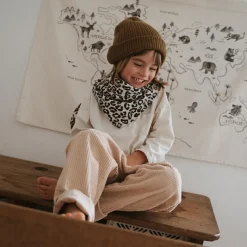 Rose in April Lange Bianca graou greige (70 x 70 cm)