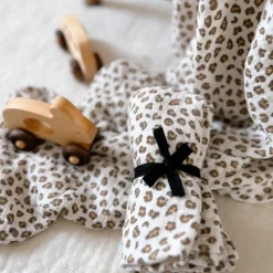 Hot Lange Bianca Mini Léopard Greige (70 x 70 cm) Lange