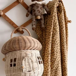 Sale Lange Bianca Mini Léopard Coffee (70 x 70 cm) Lange